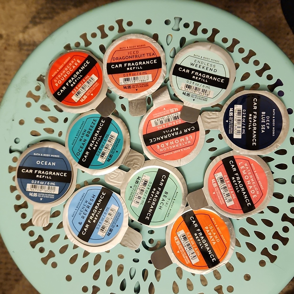 Bath and Body Car Fragrance Refills